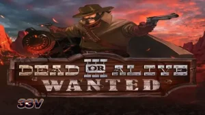 Tampilan visual Dead or Alive 3 Wanted dengan tema Wild West yang mencekam